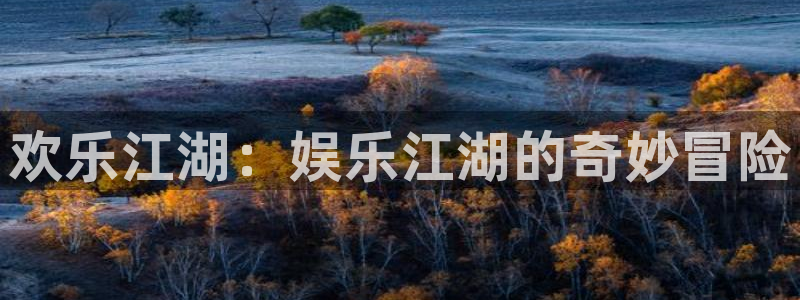 U8国际体育1招商：欢乐江湖：娱乐江湖的奇妙冒险